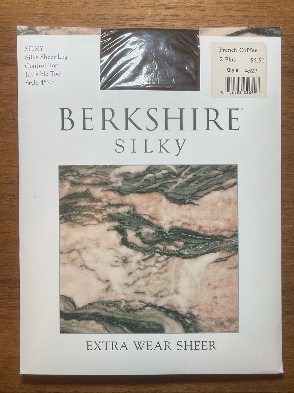 Berkshire Silky Control Top Sheer Pantyhose French Coffee Invisible Toe 2Plus
